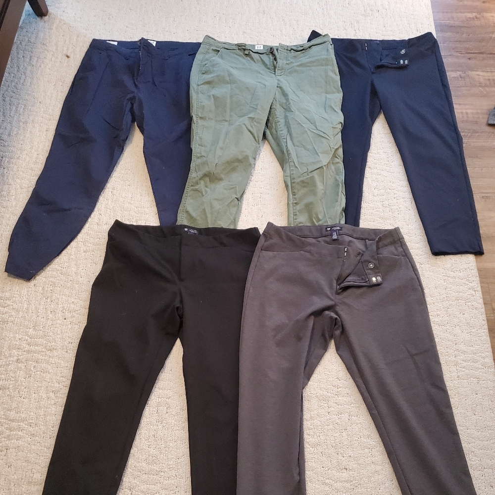 Lot / Bundle of GAP size 12 pants